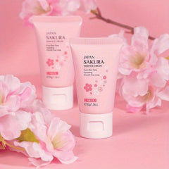 Sakura Facial Cleanser Repairing Deep Cleaning Moisturizing Skin Care