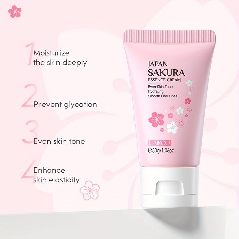 Sakura Facial Cleanser Repairing Deep Cleaning Moisturizing Skin Care