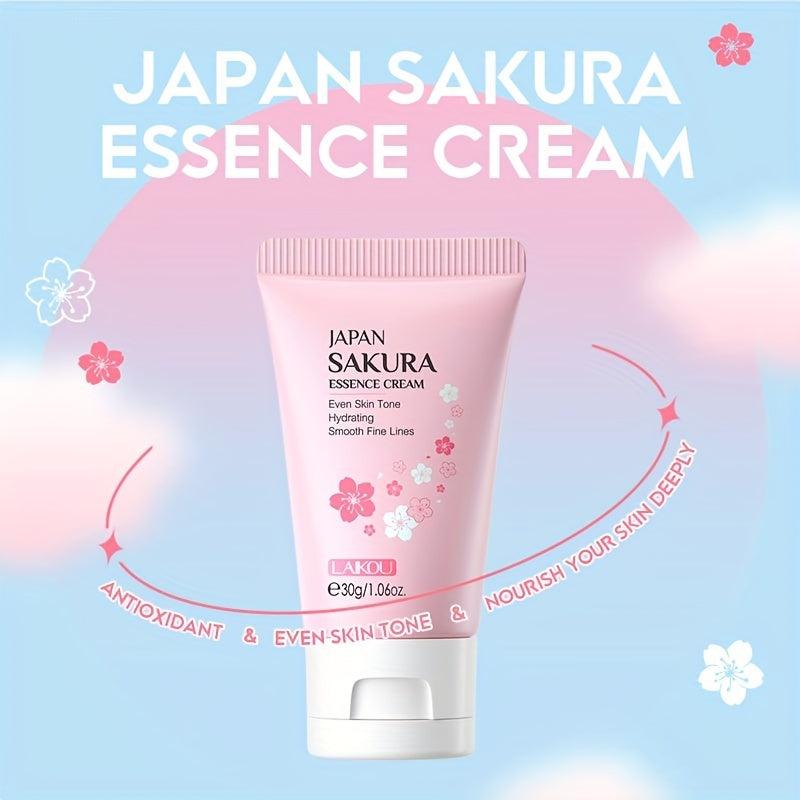 Sakura Facial Cleanser Repairing Deep Cleaning Moisturizing Skin Care