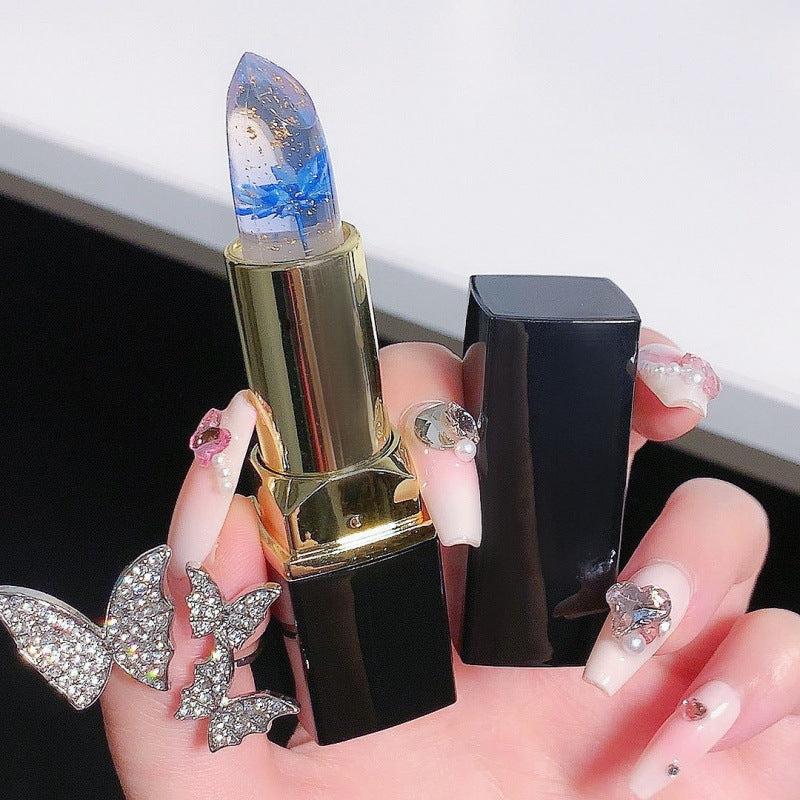 Temperature Changing Lip Balm Flower Petal Lipstick