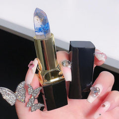 Temperature Changing Lip Balm Flower Petal Lipstick