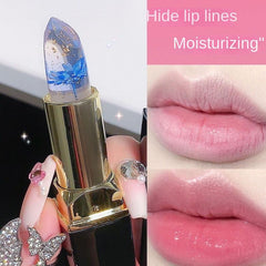 Temperature Changing Lip Balm Flower Petal Lipstick