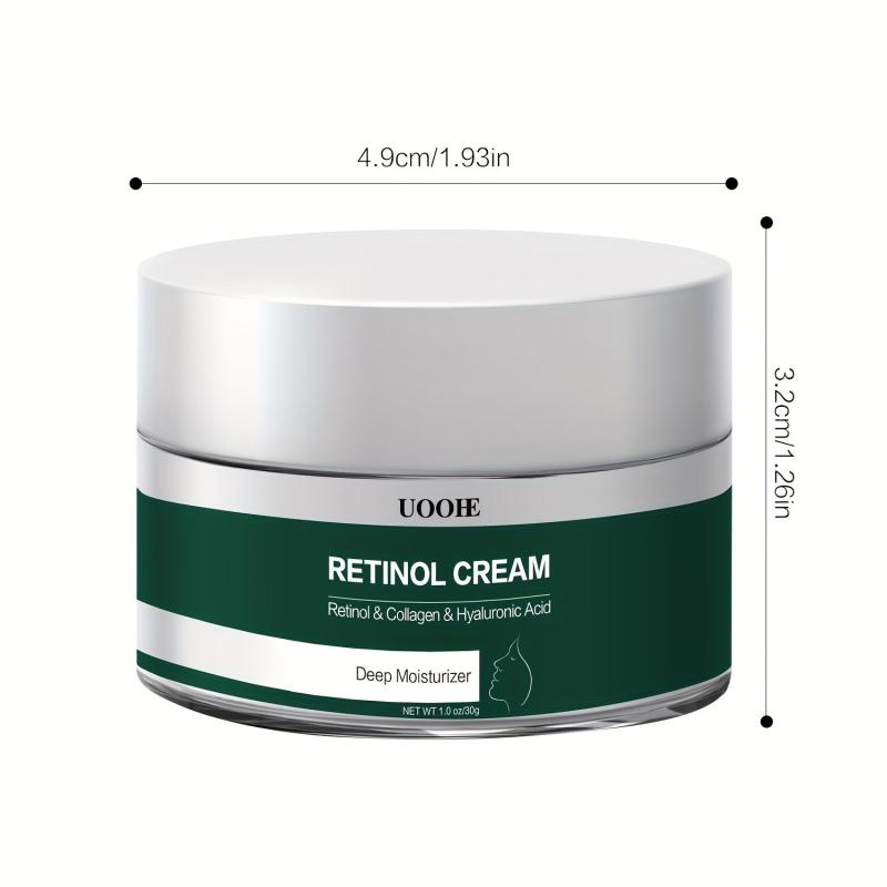Retinol Hyaluronic Face Cream 30g Anti-Aging Night Cream with Coconut & Jojoba