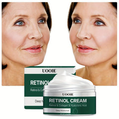 Retinol Hyaluronic Face Cream 30g Anti-Aging Night Cream with Coconut & Jojoba