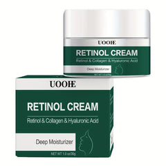 Retinol Hyaluronic Face Cream 30g Anti-Aging Night Cream with Coconut & Jojoba
