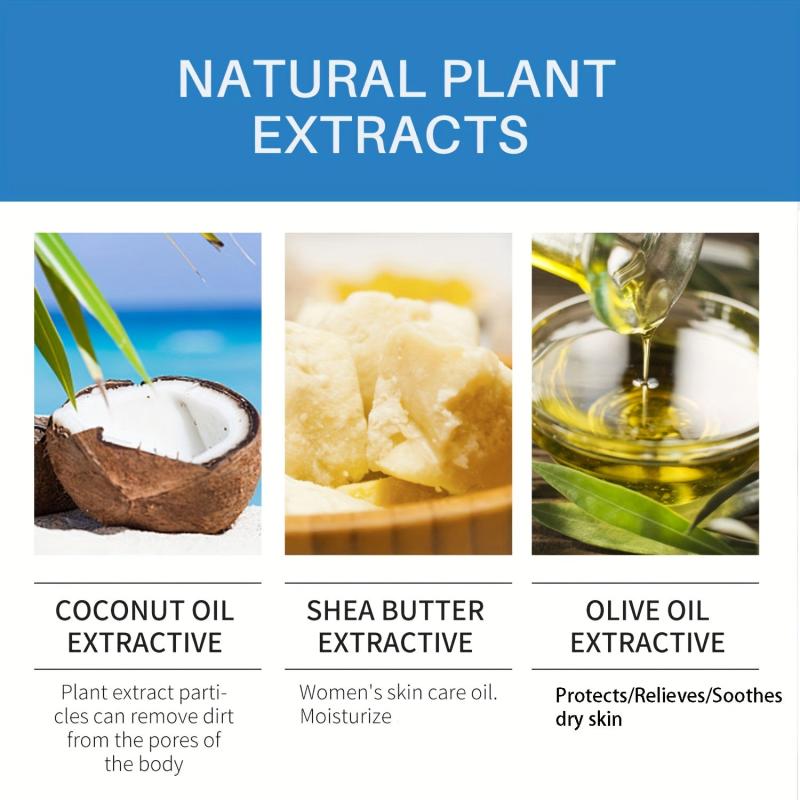 Coconut Scrub Soap Exfoliating Tightening Pores Dead Skin Acne Cleansing