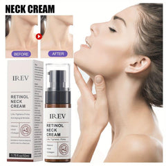50ml Collagen Retinol Neck Cream - Skin Tightening Moisturizer for Youthful Glow
