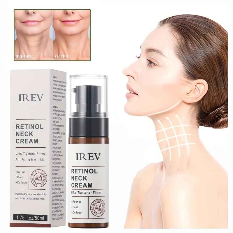 50ml Collagen Retinol Neck Cream - Skin Tightening Moisturizer for Youthful Glow