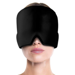 Multicolor Migraine Relief Hat Ice Head Wrap for Puffy Eyes