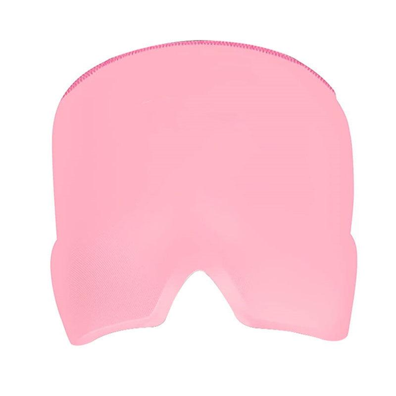 Multicolor Migraine Relief Hat Ice Head Wrap for Puffy Eyes