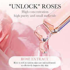 Rose Hyaluronic Acid 50ml Moisturizing Cream Face Moisturizer