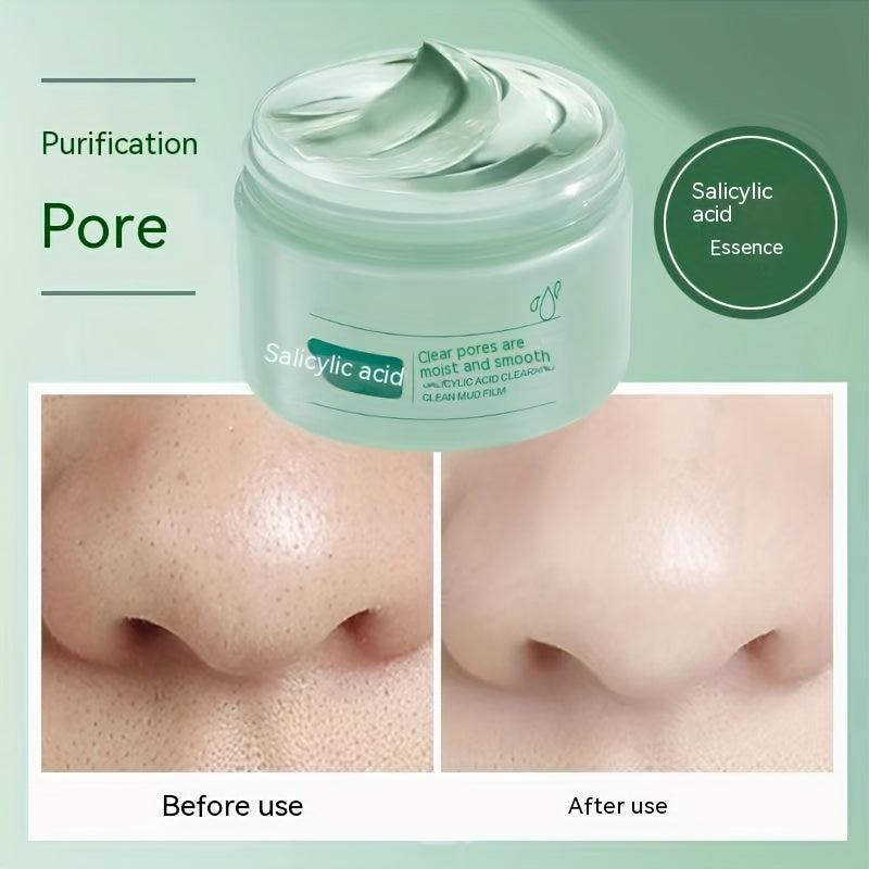 Salicylic Acid Mud Mask 100g Gentle Exfoliation for Silky Radiant Skin