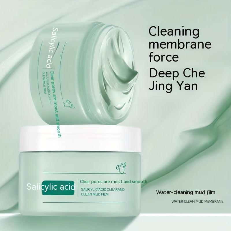 Salicylic Acid Mud Mask 100g Gentle Exfoliation for Silky Radiant Skin