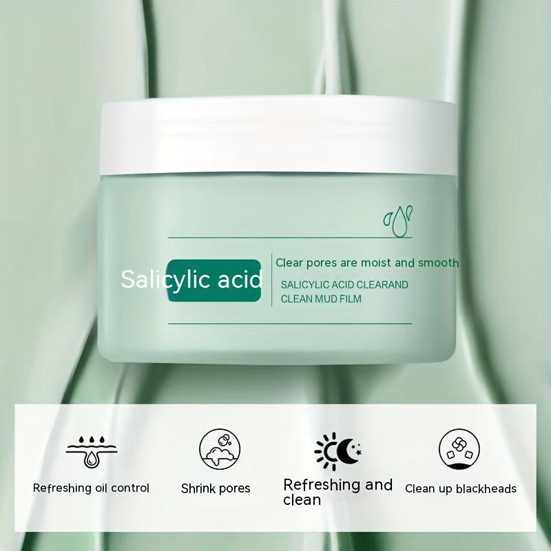 Salicylic Acid Mud Mask 100g Gentle Exfoliation for Silky Radiant Skin