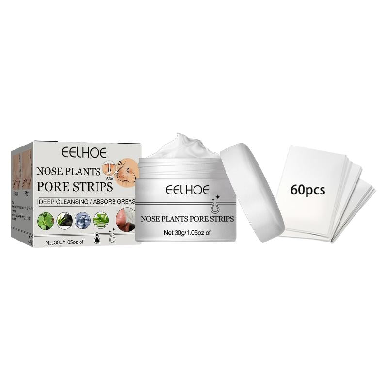 2pcs 30g Blackhead Removal Nasal Mask Removes Dirt and Acne with 60 Sheets