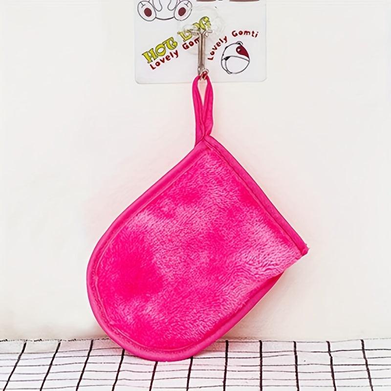 Reusable Microfiber Facial Towel Makeup Remover Exfoliating Shower Glove