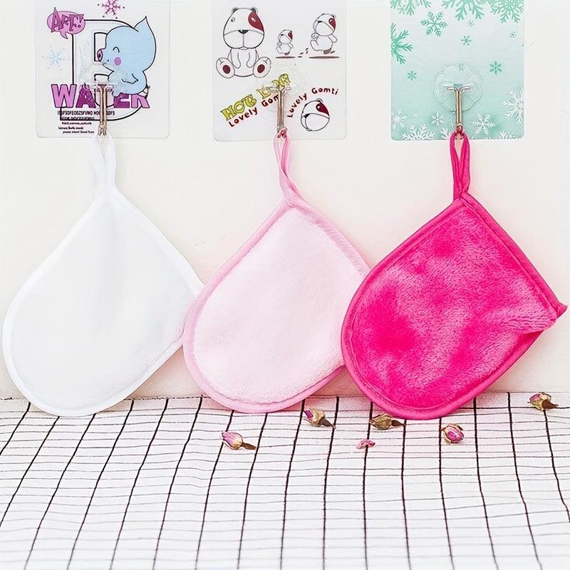 Reusable Microfiber Facial Towel Makeup Remover Exfoliating Shower Glove