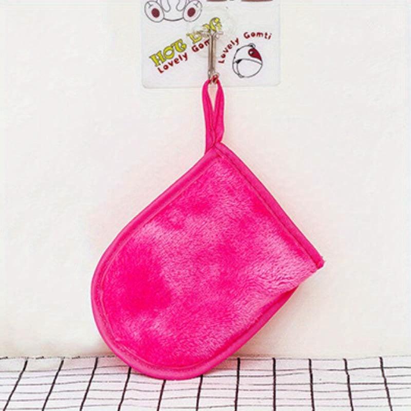 Reusable Microfiber Facial Towel Makeup Remover Exfoliating Shower Glove