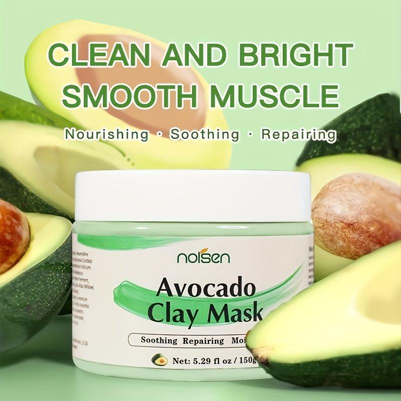 Avocado Skin Care Detox Face Mud Mask Vegan