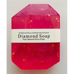 Golden Foil Gemstone Soap, Cleanses and Moisturizes Skin