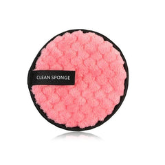 Soft Natural Fiber Facial Powder Puff for Makeup and Nail Cleaning