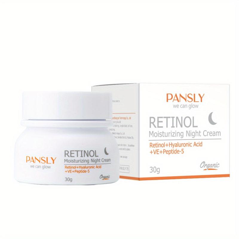 Retinol Night Cream 30g Hyaluronic Acid for Skin Plumpness