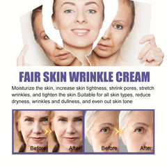 Wrinkle Face Cream Brightening Moisturizer Dark Spot Removal 30g