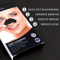 Bamboo Charcoal Nasal Mask Nose Film Clean Nose Acne Reduce Blackhead