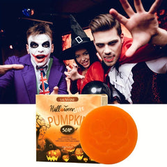 100g Halloween Pumpkin Soap - Skull Head Style