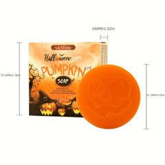 100g Halloween Pumpkin Soap - Skull Head Style