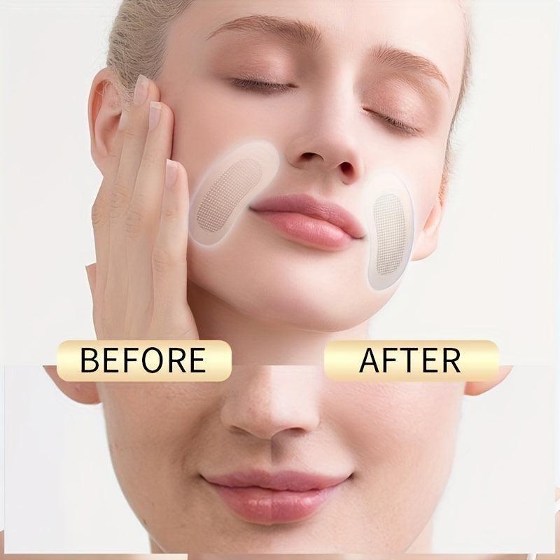 Micro Needle Forehead Smoothes Nasolabial Folds Wrinkles Patches Hyaluronic Acid