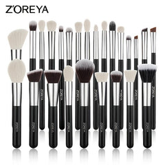 Zoreya 25 Pcs Makeup Brush Set Professional Eye Face Brushes Beauty Tools