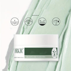 Chlorophyll Amino Acid Facial Mask - Moisturizing & Cleansing, Pore Cleaning