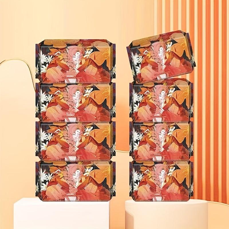 60 Soft Cleansing Towels - Portable Makeup Removal Towels
