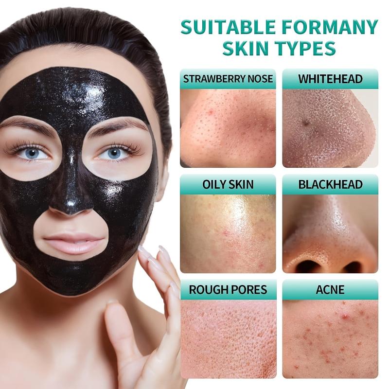 Bamboo Charcoal Blackhead Care Mask Absorbs Blackheads Acne Horniness