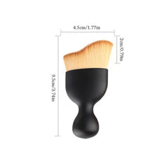 1pc Foundation Brush With Cover Portable Makeup Brush Gift