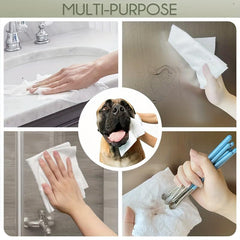 120 Disposable Face Towels for Sensitive Skin Makeup Removal