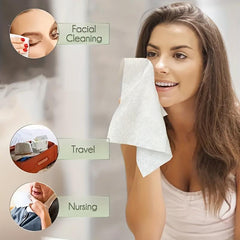120 Disposable Face Towels for Sensitive Skin Makeup Removal
