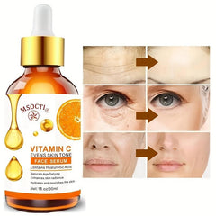 Vitamin C Face Serum with Hyaluronic Acid - Anti-Aging Skin Care