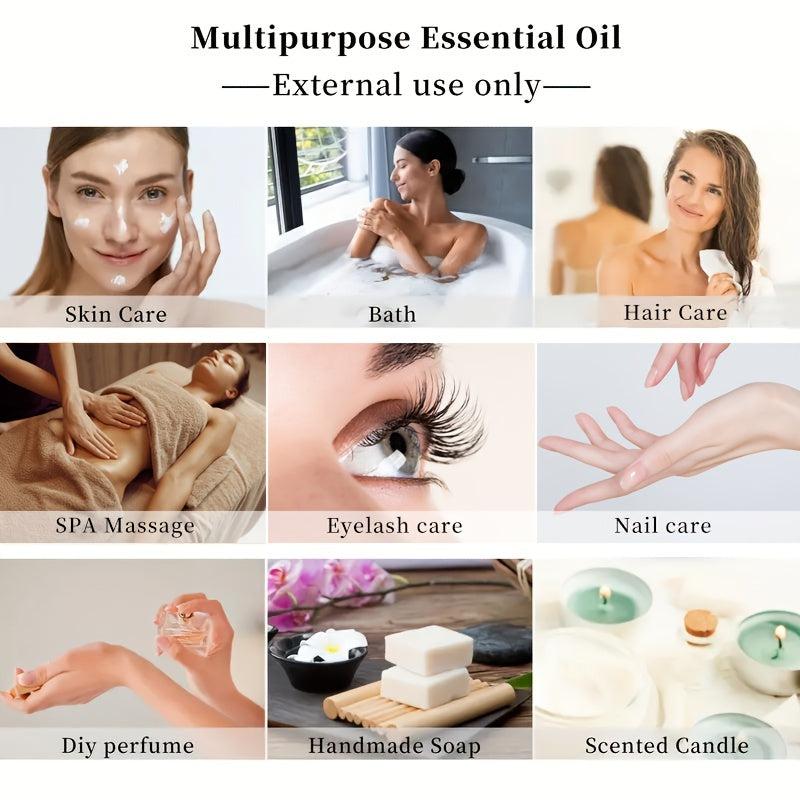30ml Coconut Essential Oil For Skin Massage Aromatherapy Shower Diffuser