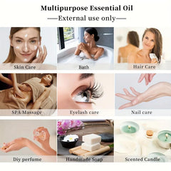 100ml Organic Peppermint Essential Oil for Skin Care Massage Aromatherapy