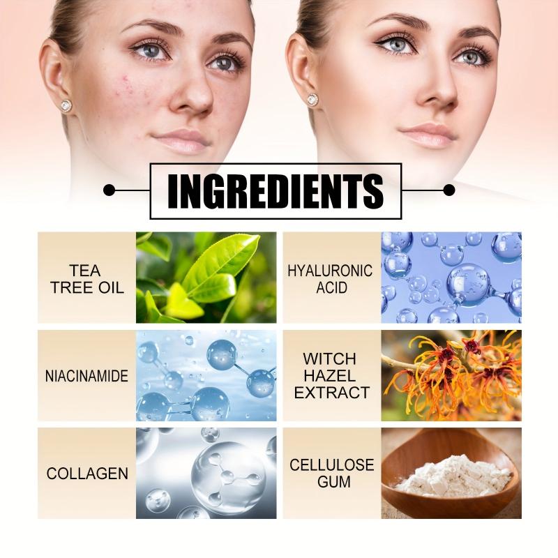 60pcs Acne Removal Patchs Invisiable Covering Tea Tree
