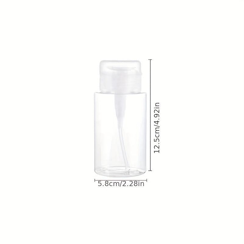 Empty Pump Dispenser Bottle for Nail Polish and Makeup Remover