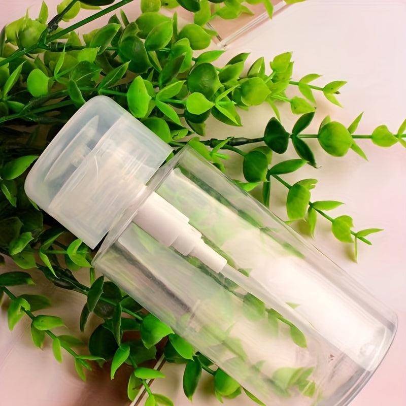 Empty Pump Dispenser Bottle for Nail Polish and Makeup Remover