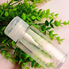 Empty Pump Dispenser Bottle for Nail Polish and Makeup Remover