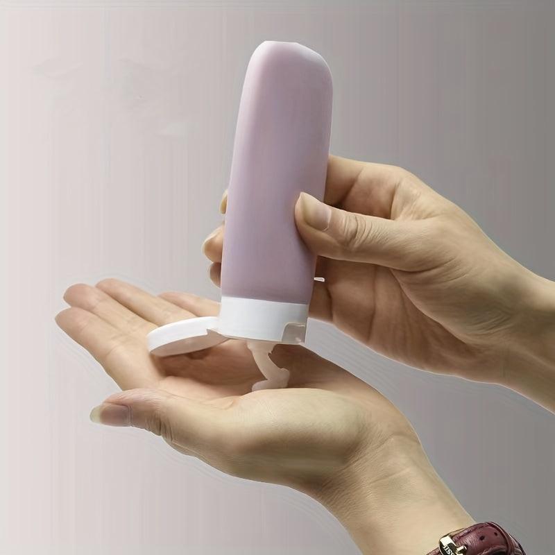 4pcs Travel Bottles Set Refillable Cosmetic Containers for Toiletries
