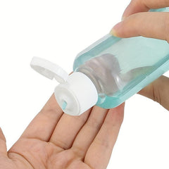 2pcs Empty Bottles Flip Cap Shampoo Lotions 10-120ml Refillable Makeup Travel