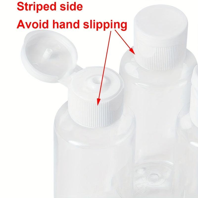 2pcs Empty Bottles Flip Cap Shampoo Lotions 10-120ml Refillable Makeup Travel