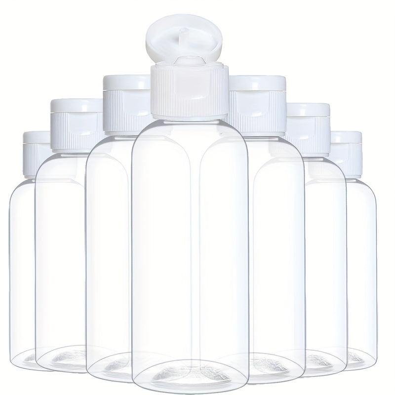 2pcs Empty Bottles Flip Cap Shampoo Lotions 10-120ml Refillable Makeup Travel