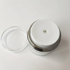 30ml Airless Pump Jar Empty Cosmetic Container Portable Lotion Dispenser Bottles